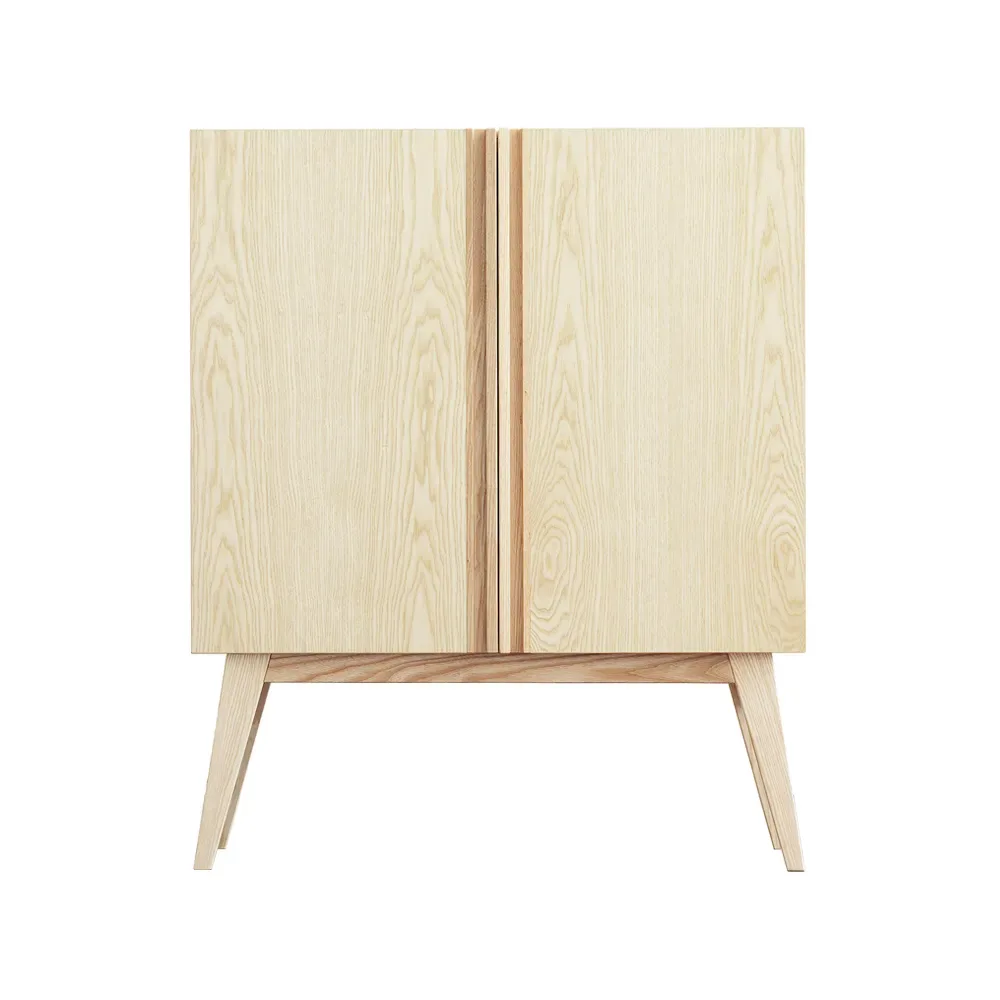 Fogia Boss Schrank Lackierte Esche-hoch-2-türig
