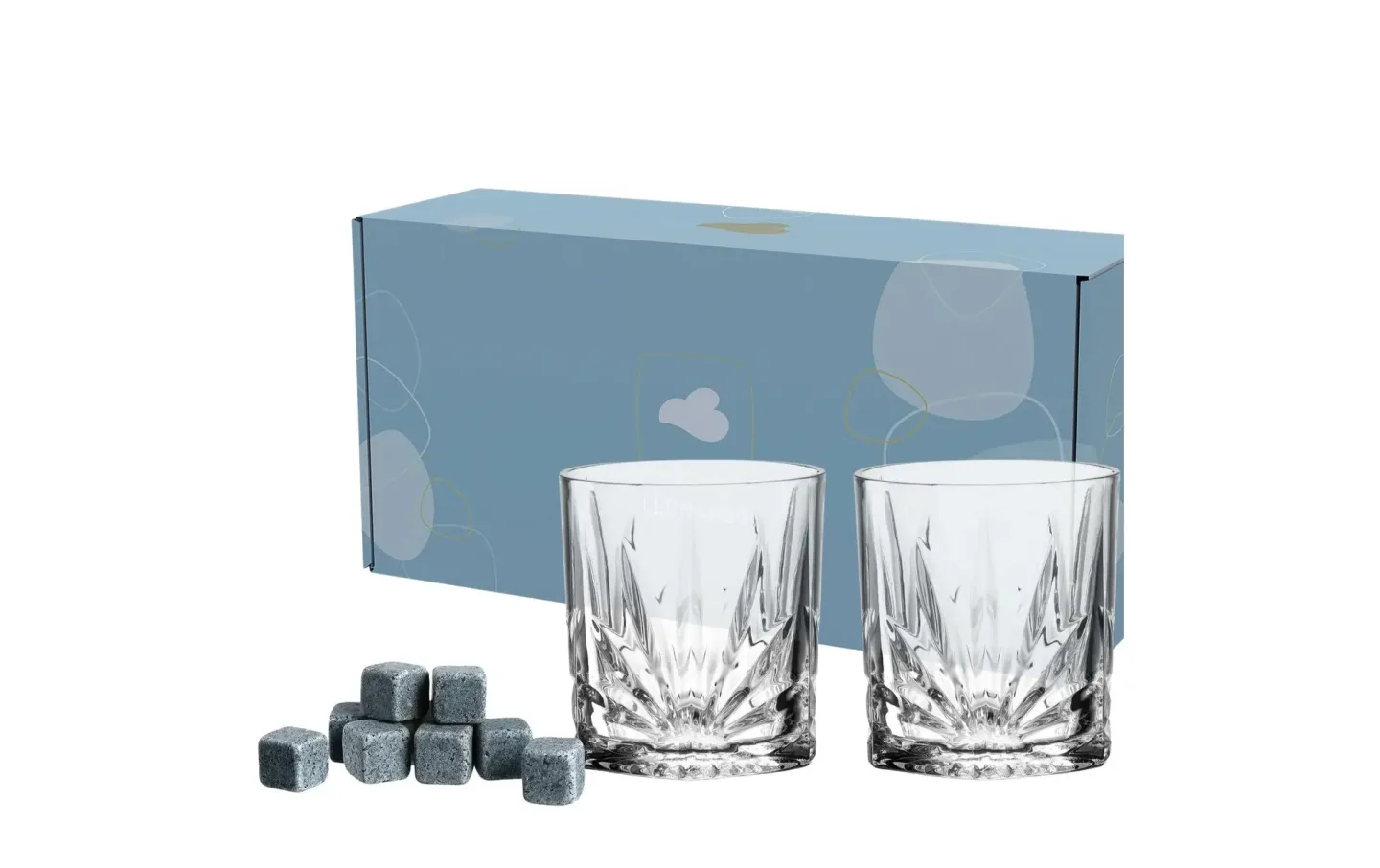 Alltron Whiskyglas Capri 330 ml, 2 Stück Transparent | Schubiger Möbel