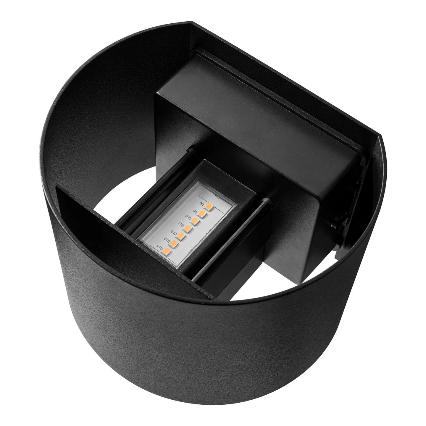 Milda Außenwandleuchte Black - Nordlux - Modern - Aluminium - Bündig