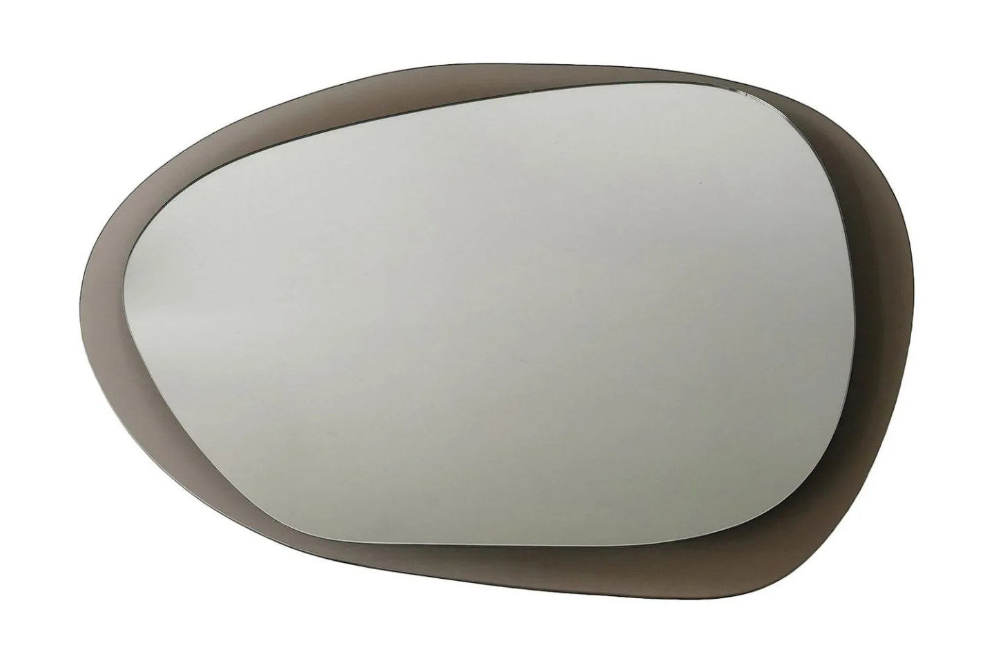 Lepinas Väggspegel 75x55 cm - Brons/Härdat Glas