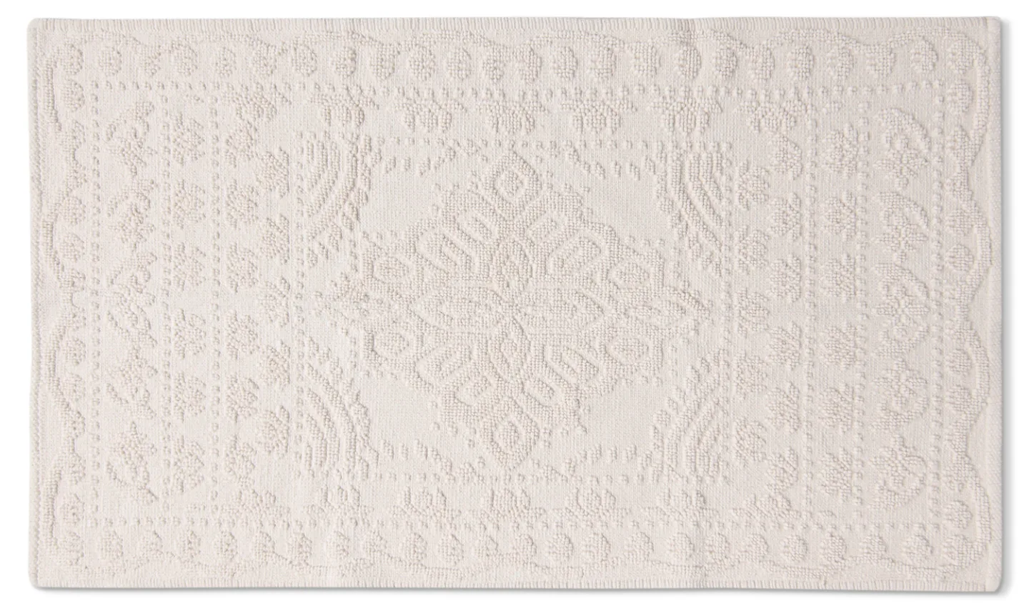 Baderomsmatte - Bella (off-white) (Størrelse: 50 x 80 cm)