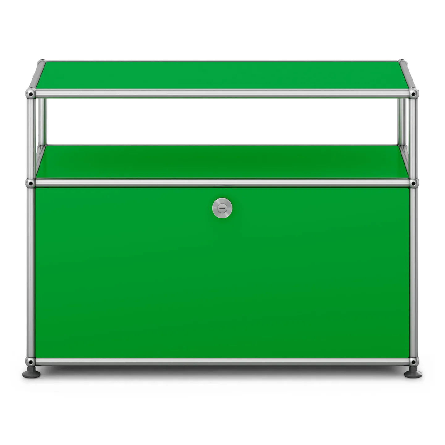 USM - USM Haller Occasional Furniture O1 USM Green - Sidobord - Fritz Haller & Paul Schärer - Grön