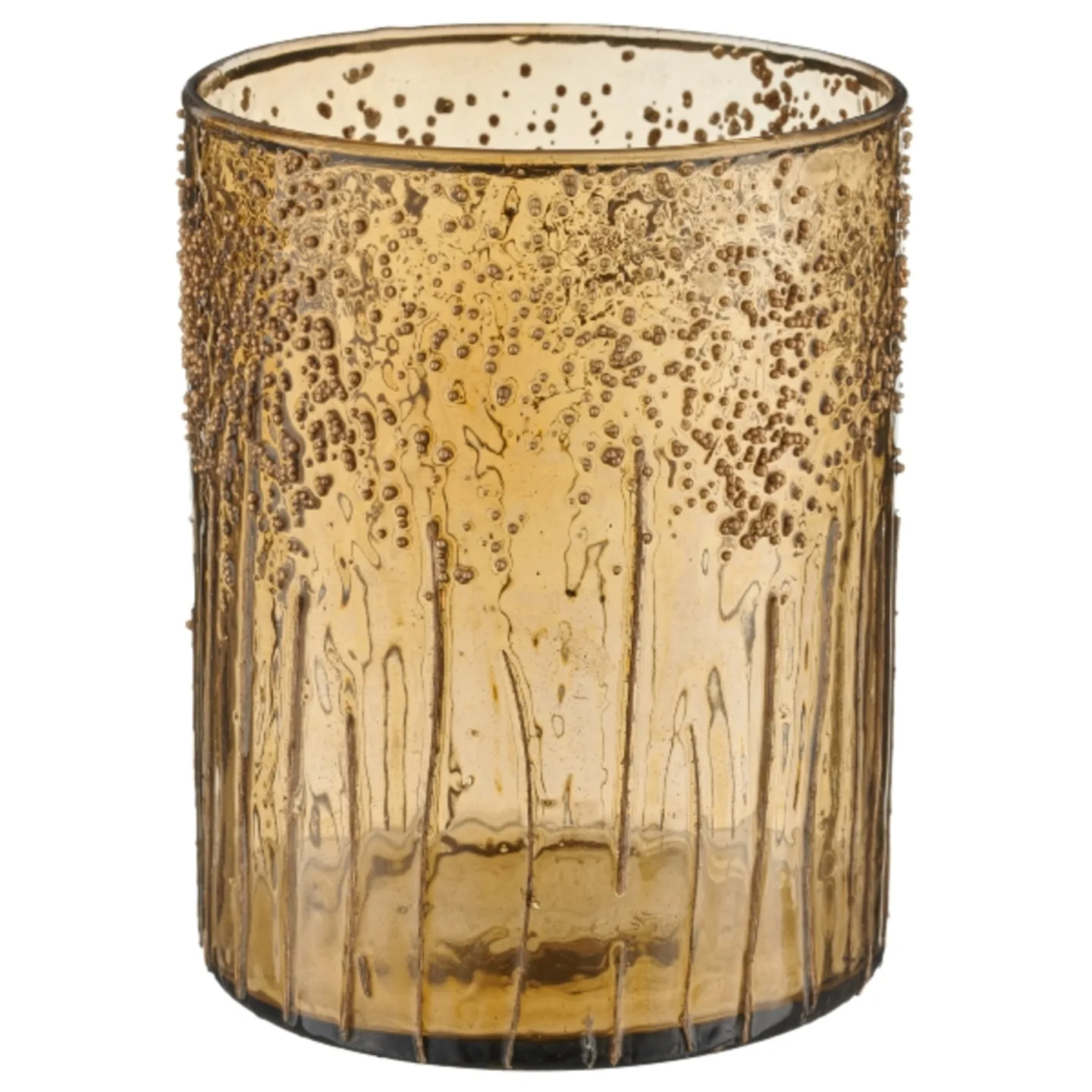 Gasper Windlicht Glas, Senf | Schubiger Möbel
