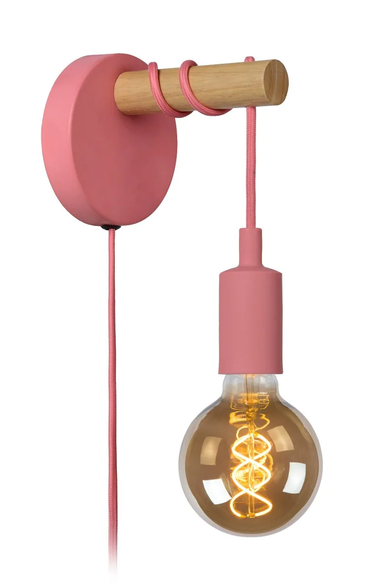 Lucide - Pola - Barnlampa - Rosa