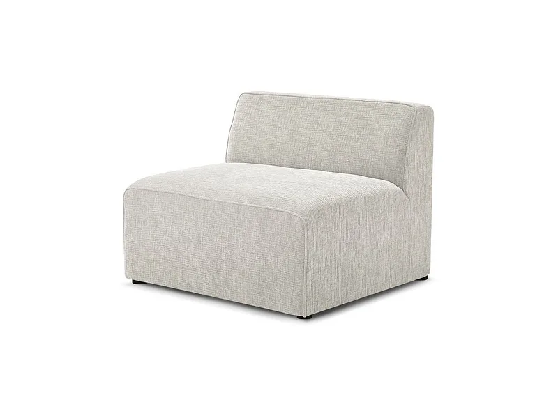 Modulare Sessel für Sofa BOBOCHIC MEGEVE Stoff mit Textur beige