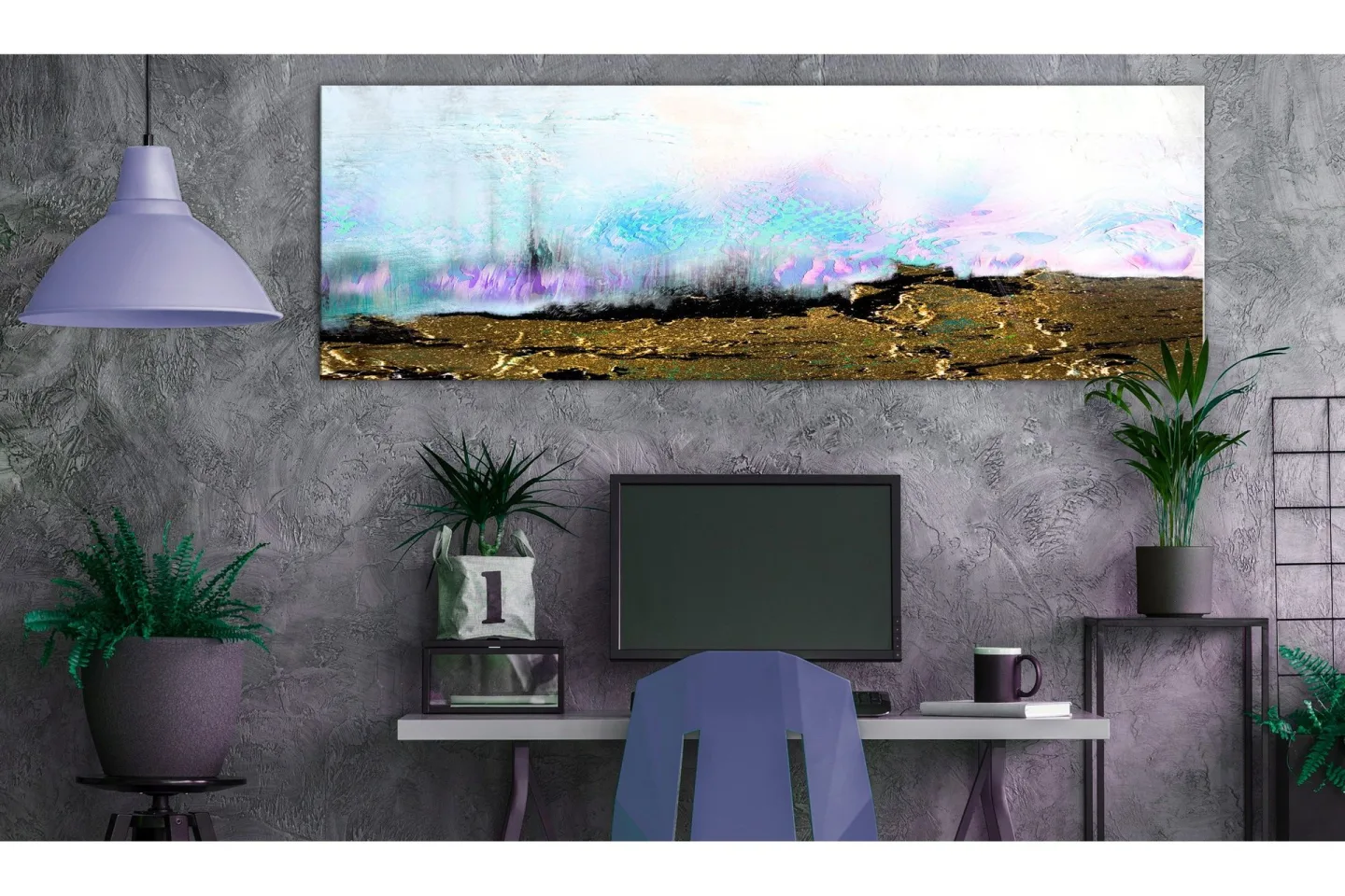 Tavla Burned Fields (1 Part) Narrow 120x40 -