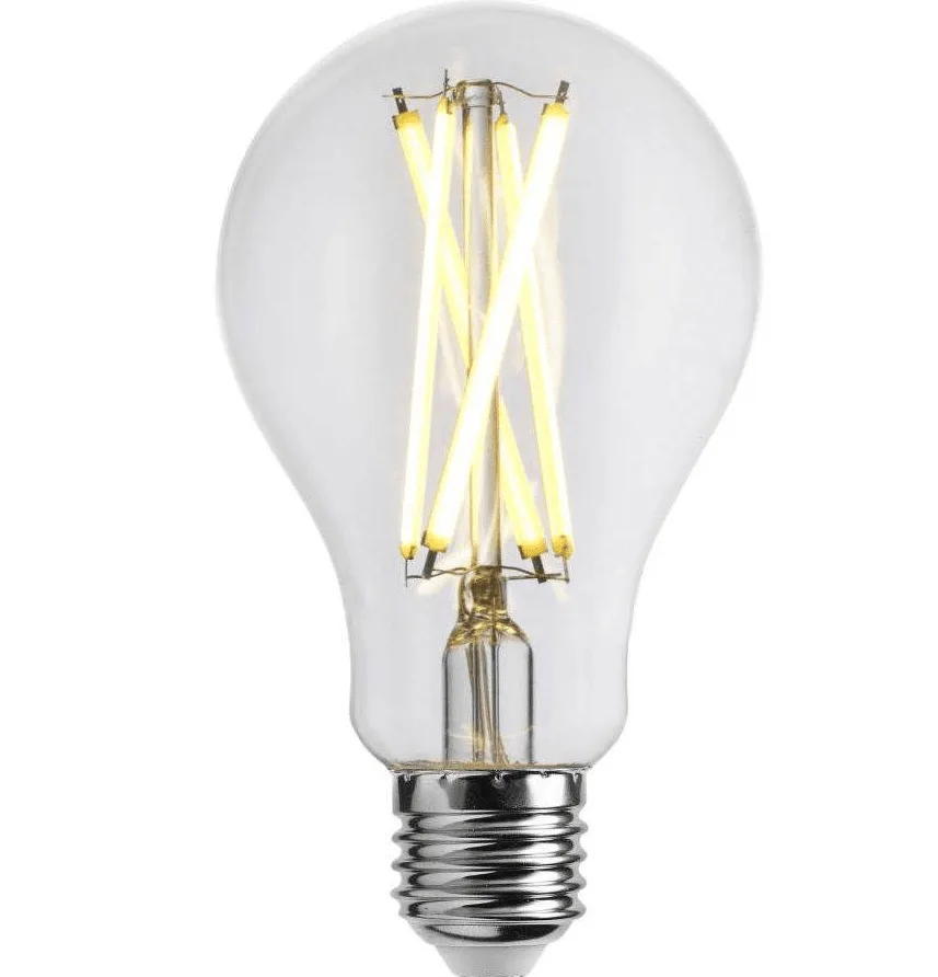 Uni-Ledison Normallampa klar Dimbar 3000K 12W 1500lm E27