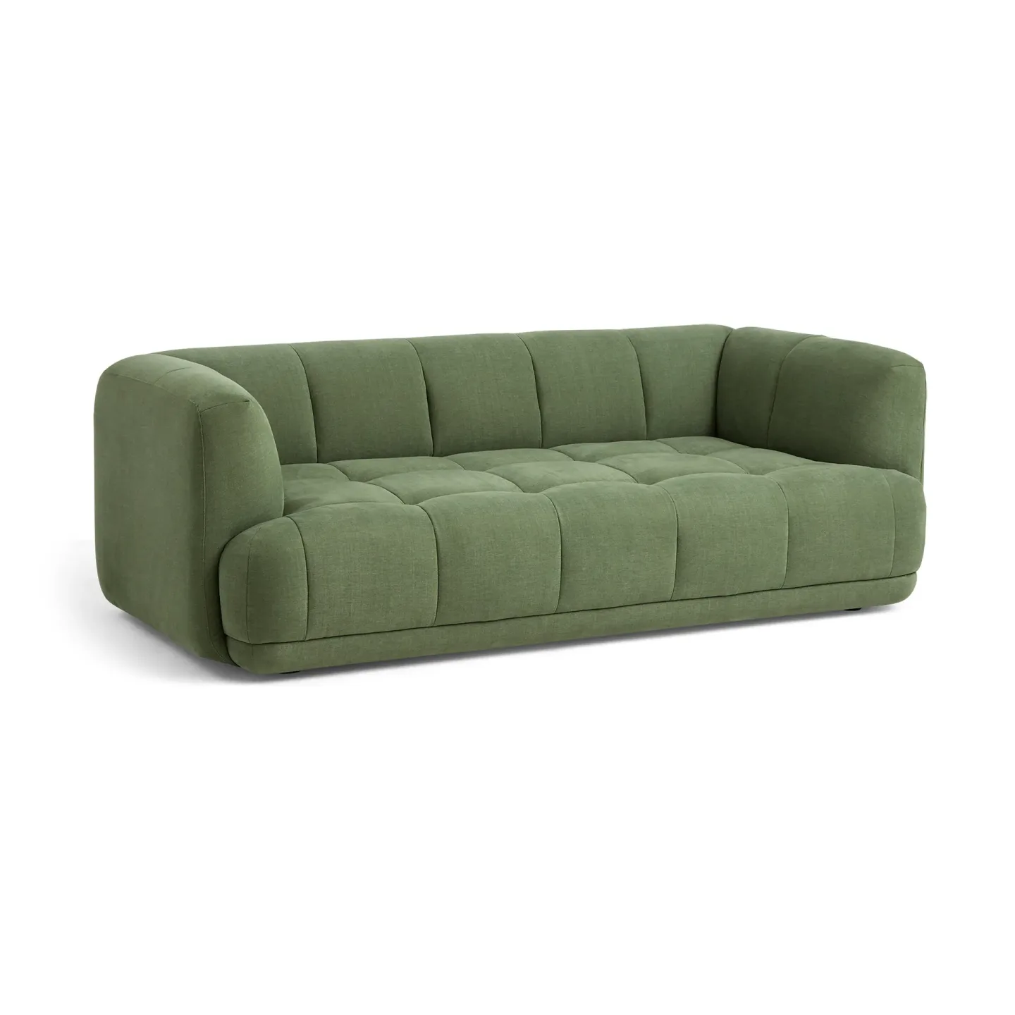 HAY Quilton soffa 2-sits 214 cm Linara 100-Tarragon