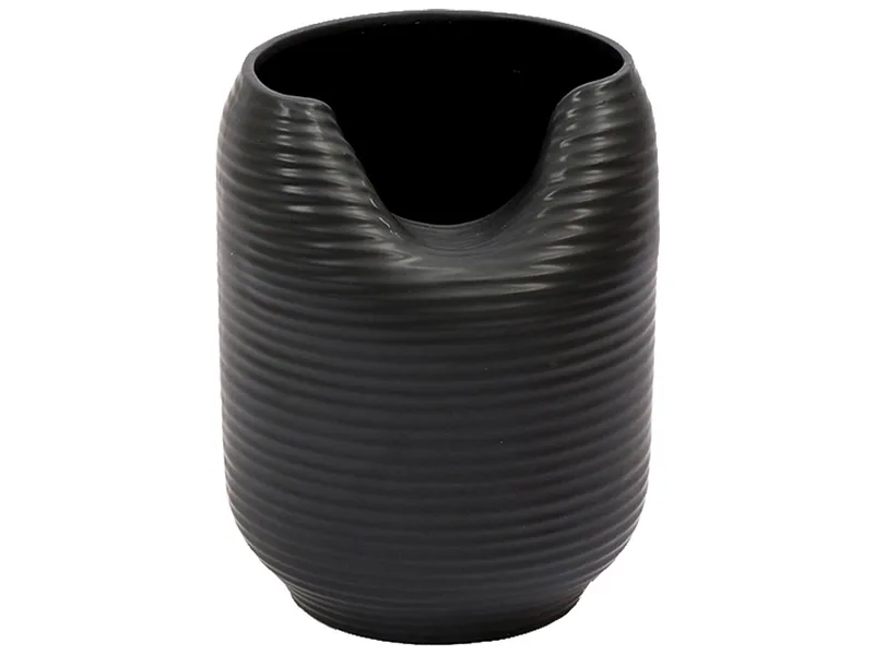 Vase PERRINE 18.5x18.5x23.5cm schwarz