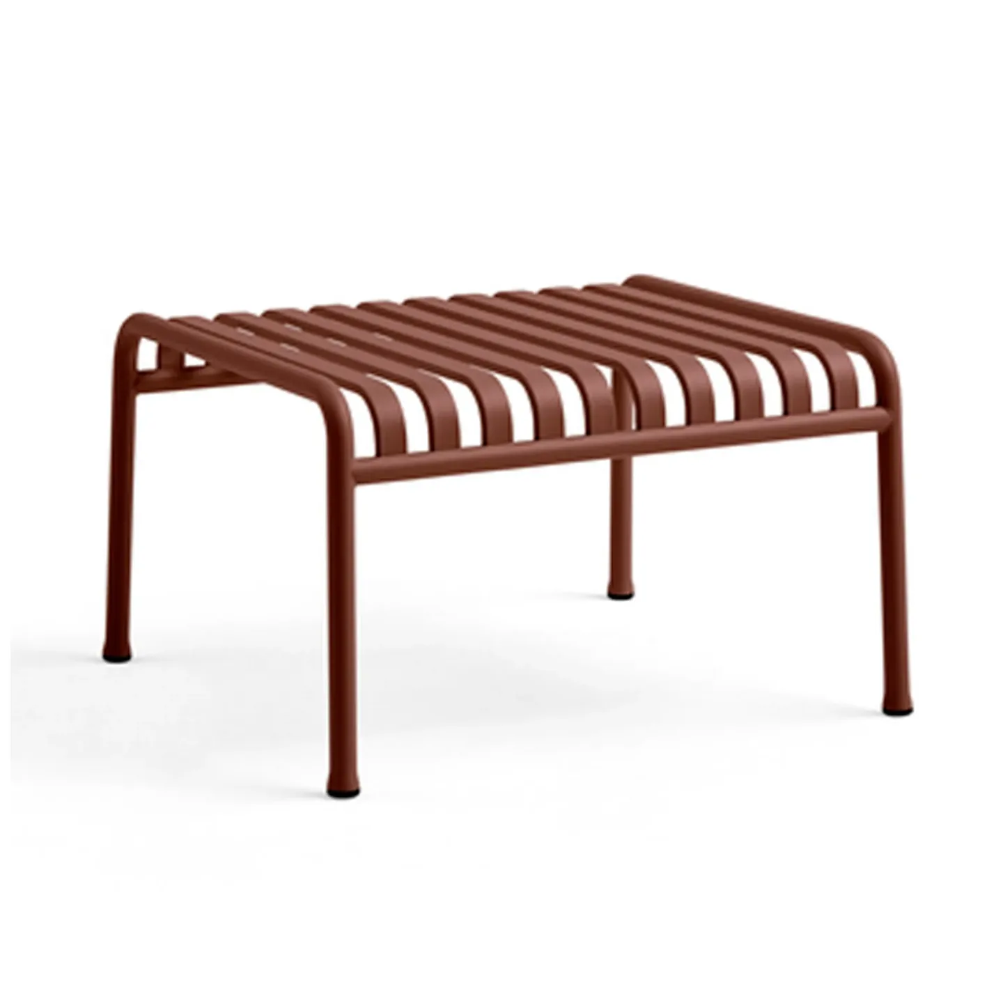 HAY Palissade Ottoman Fußhocker Iron red