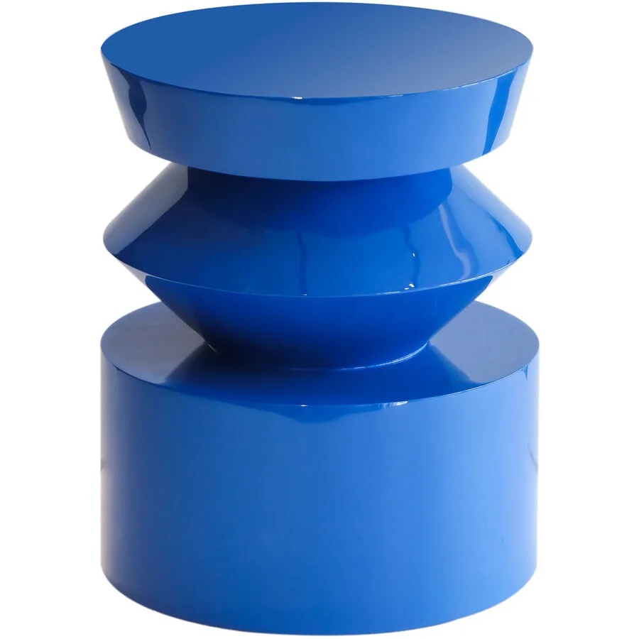 Beistelltisch Nanna Blau MDF 39.5 cm