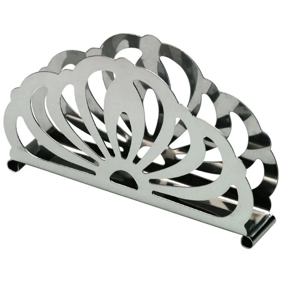 Serviettenhalter Piazza silber Edelstahl B 8.7 cm