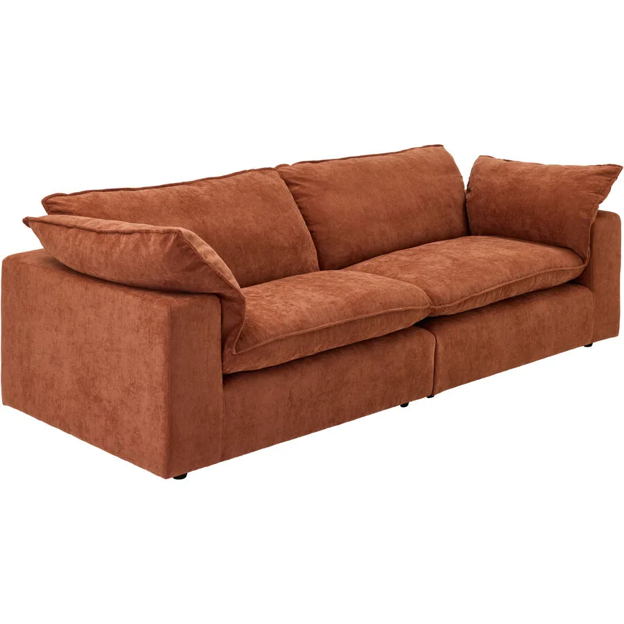 Sofa Zazu Polyester rost B 244 T 99 cm