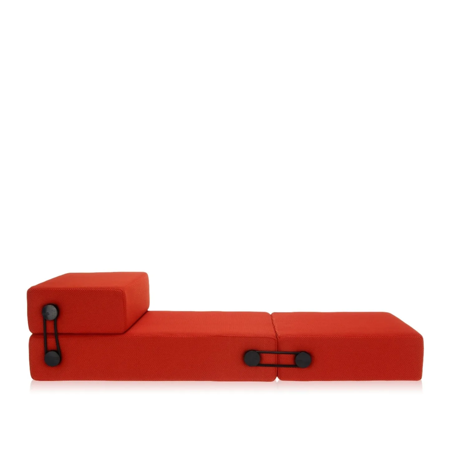 Kartell - Trix Arancio - Sittpuffar - Piero Lissoni - Orange - Textilmaterial/Plast