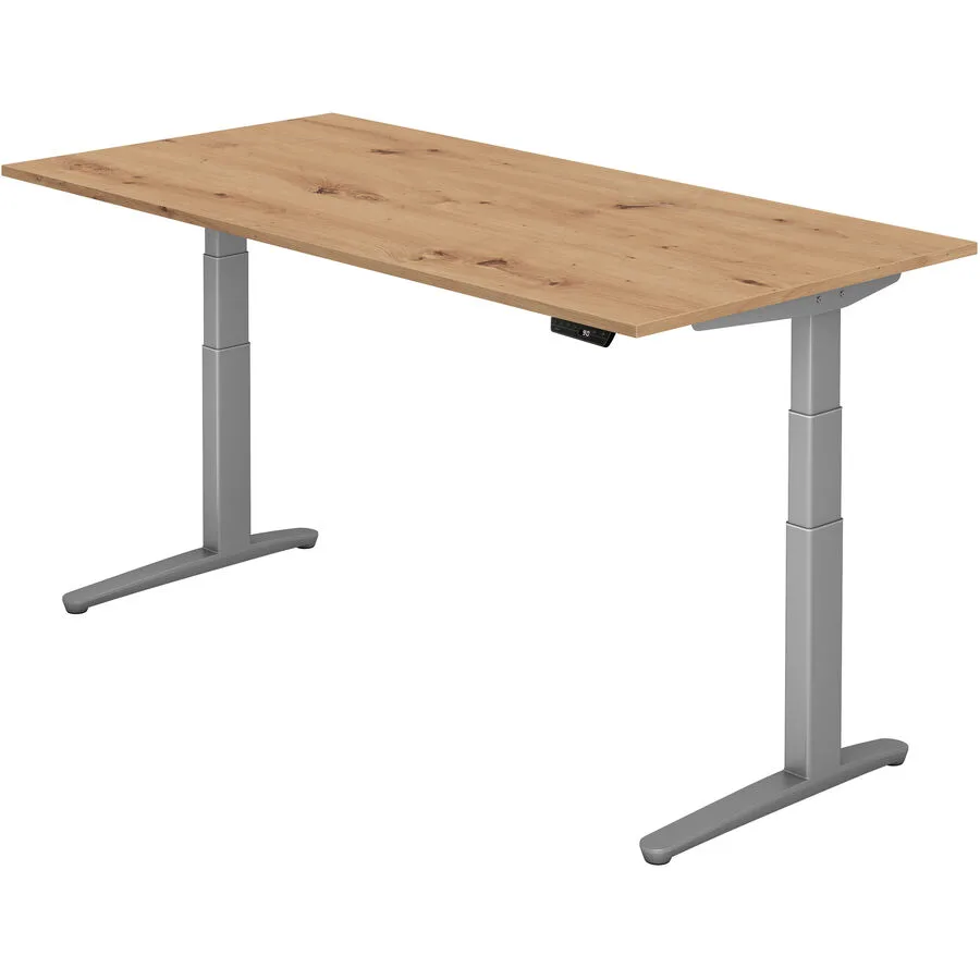 Schreibtisch Office Asteiche Holzwerkstoff B 200 T 100 cm