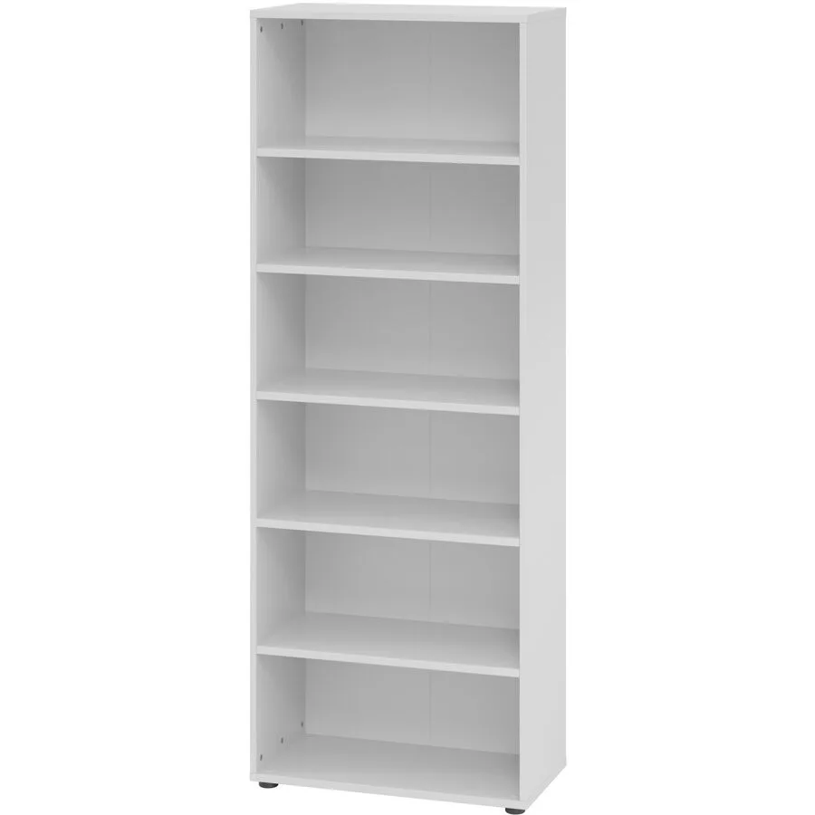 Regal Office grau Holzwerkstoff B 80 cm H 215.4 cm