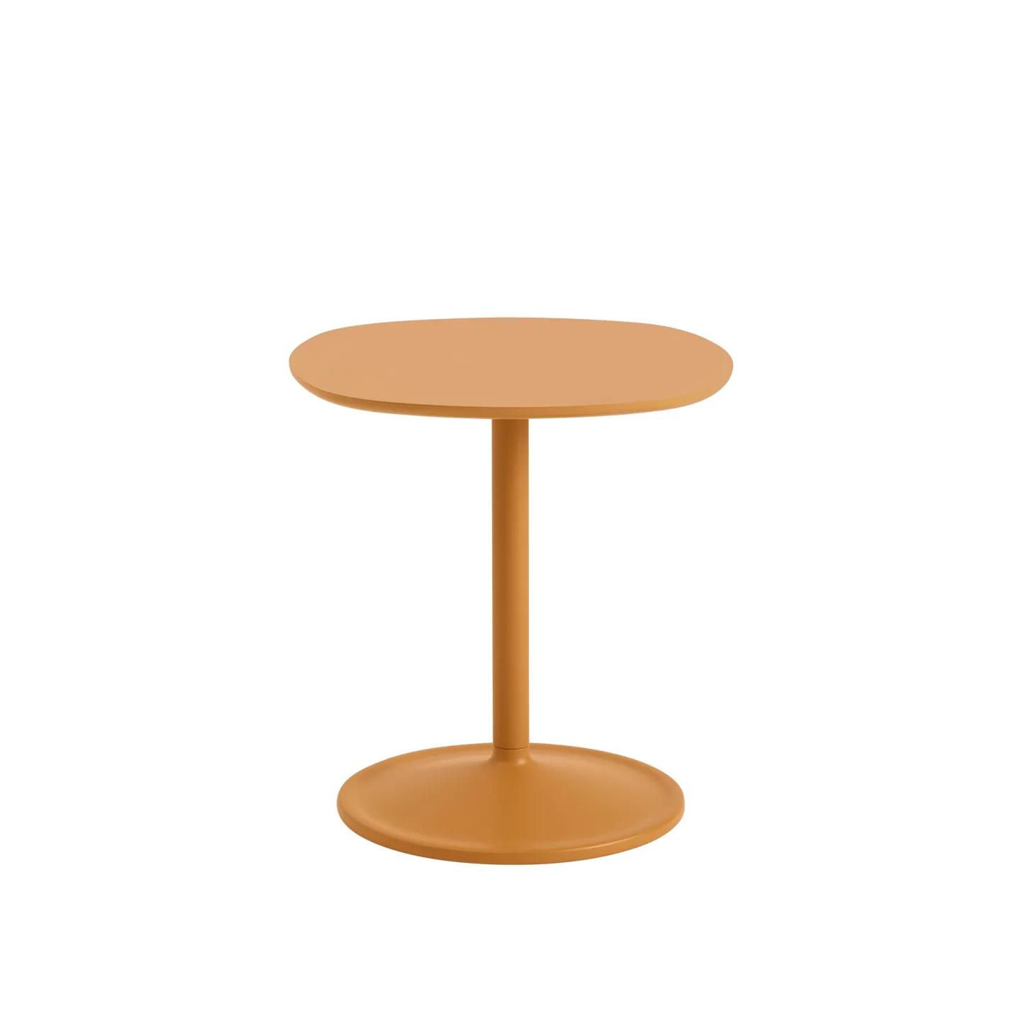 Muuto - Soft side table H 48cm orange - Sidobord - Jens Fager - Orange - Metall/Plast