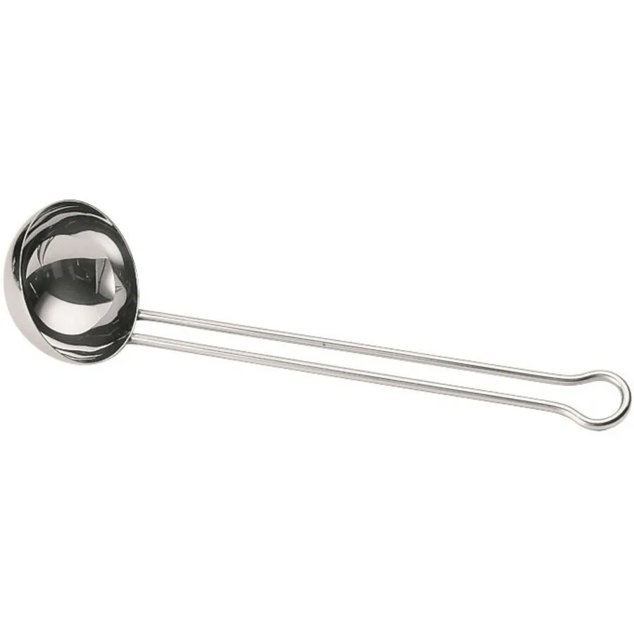 Schöpflöffel Piazza silber Edelstahl T 9 cm