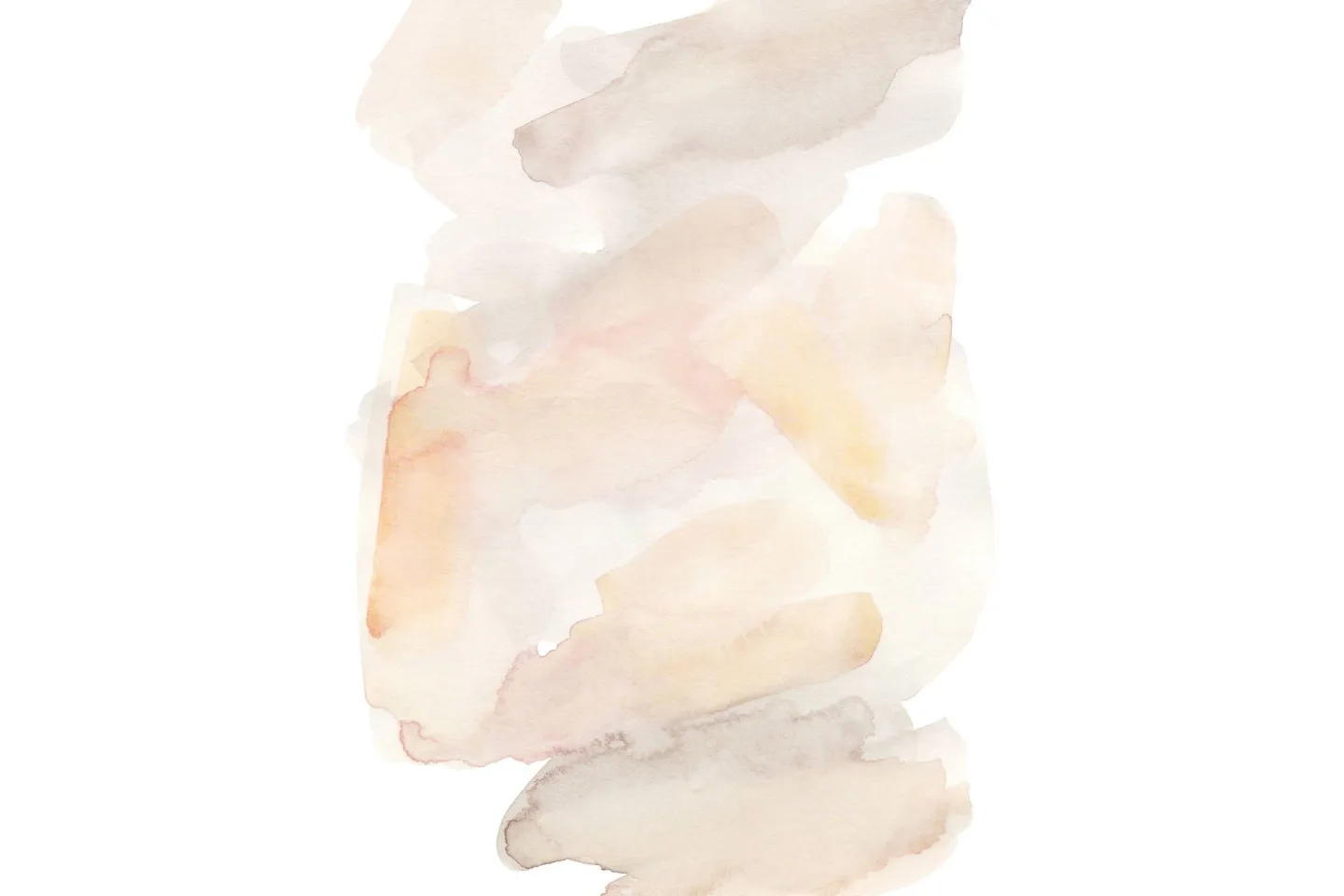 Poster Water colour 30x40 cm - Beige