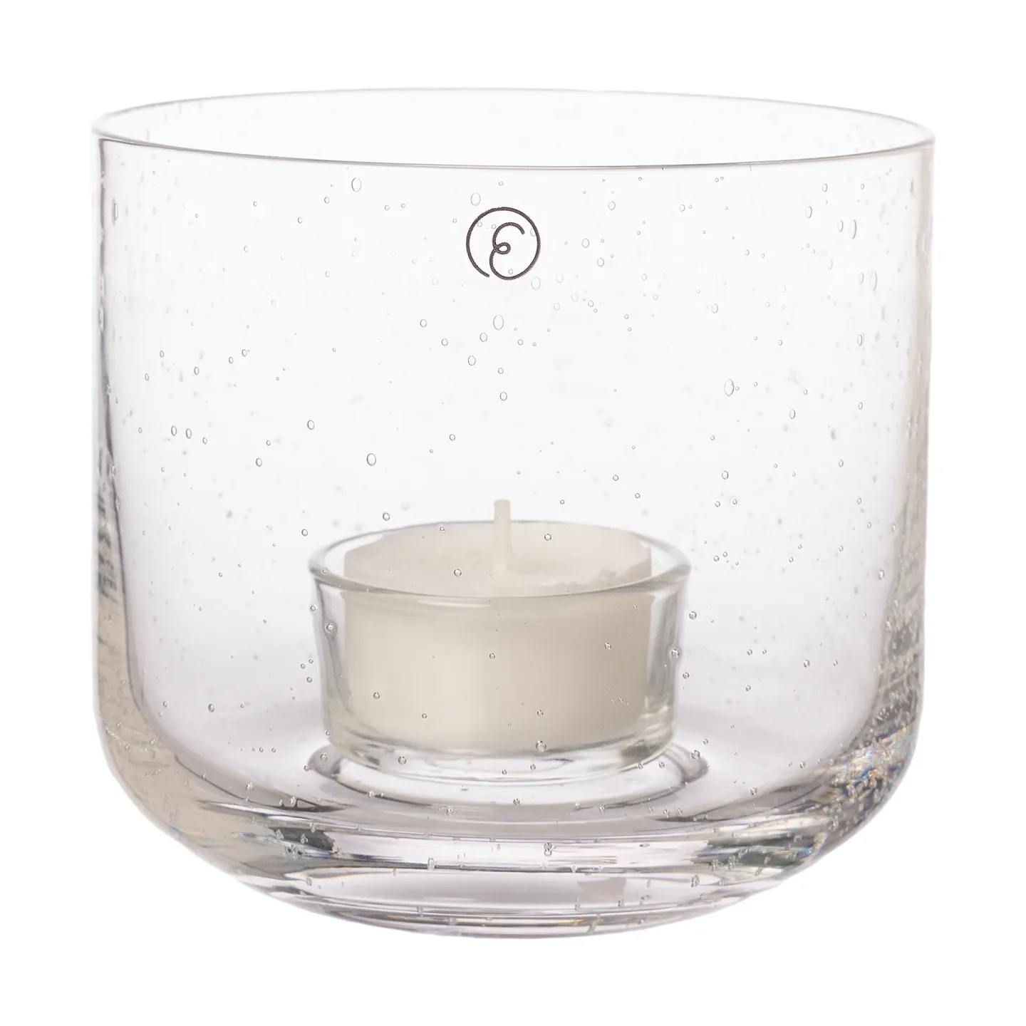 ERNST Ernst Kerzenständer aus Glas Ø10x9 cm