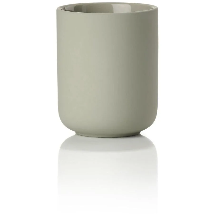 Zahnbecher Zone Denmark Eucalyptus Green Steingut B 8.3 cm H 10.3 cm