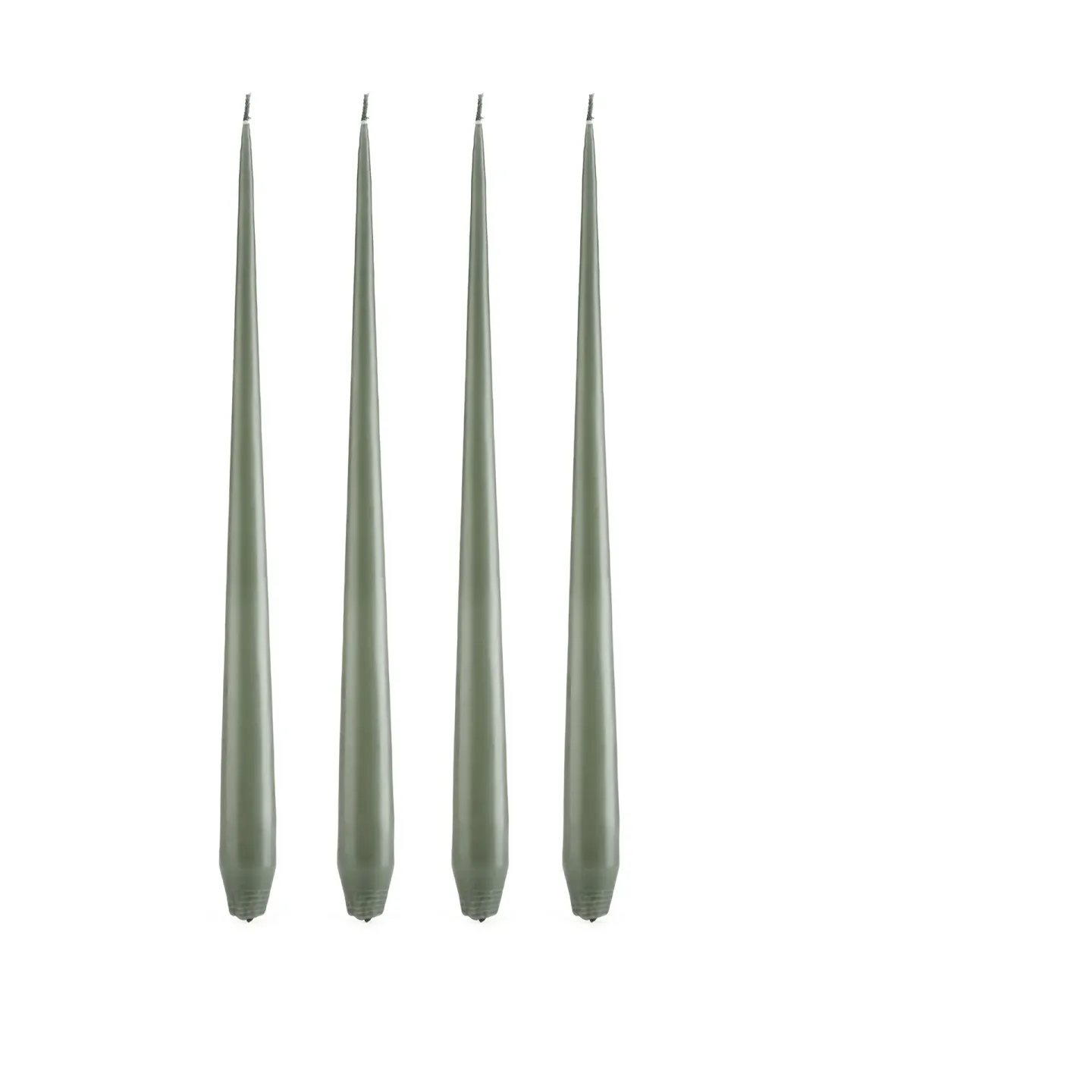 ester & erik ester & erik Kerze 4er Pack matt green soil, 32 cm