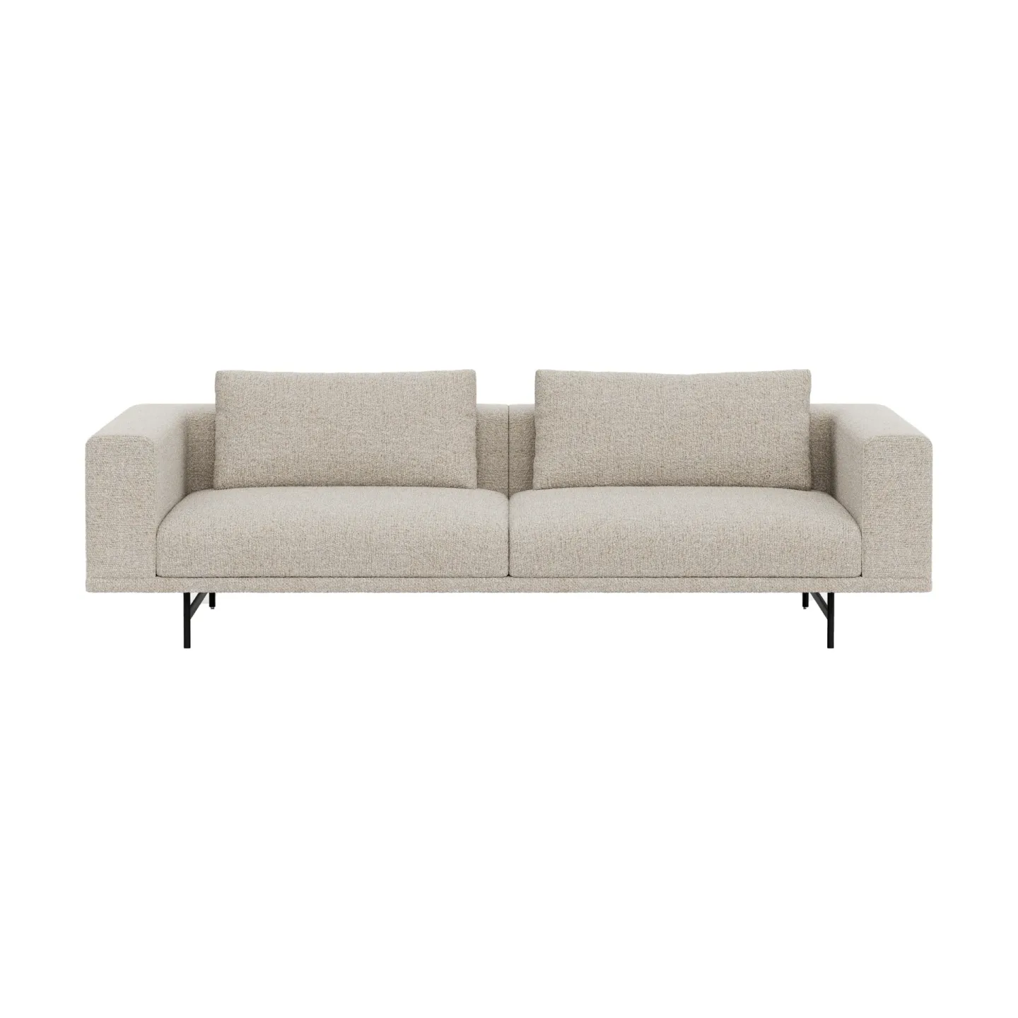 Vipp Vipp610 Loft 3-sits soffa Bark off white-black