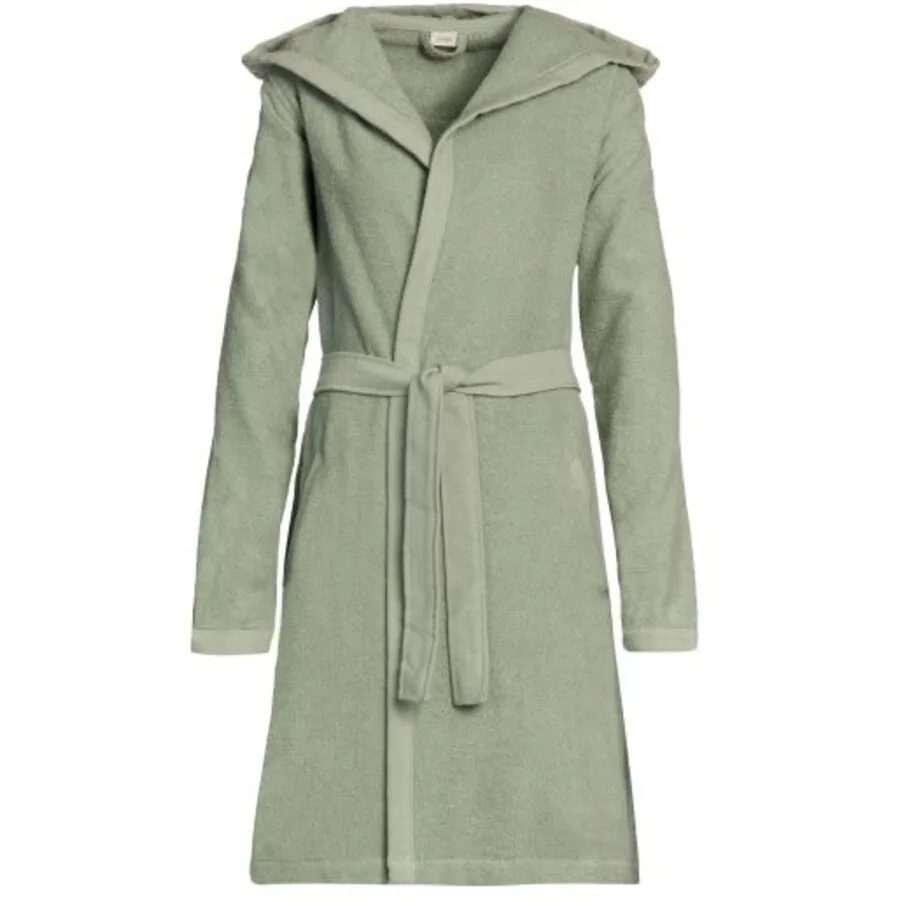 Esprit Bademantel Izzy XS Soft Green Baumwolle XS
