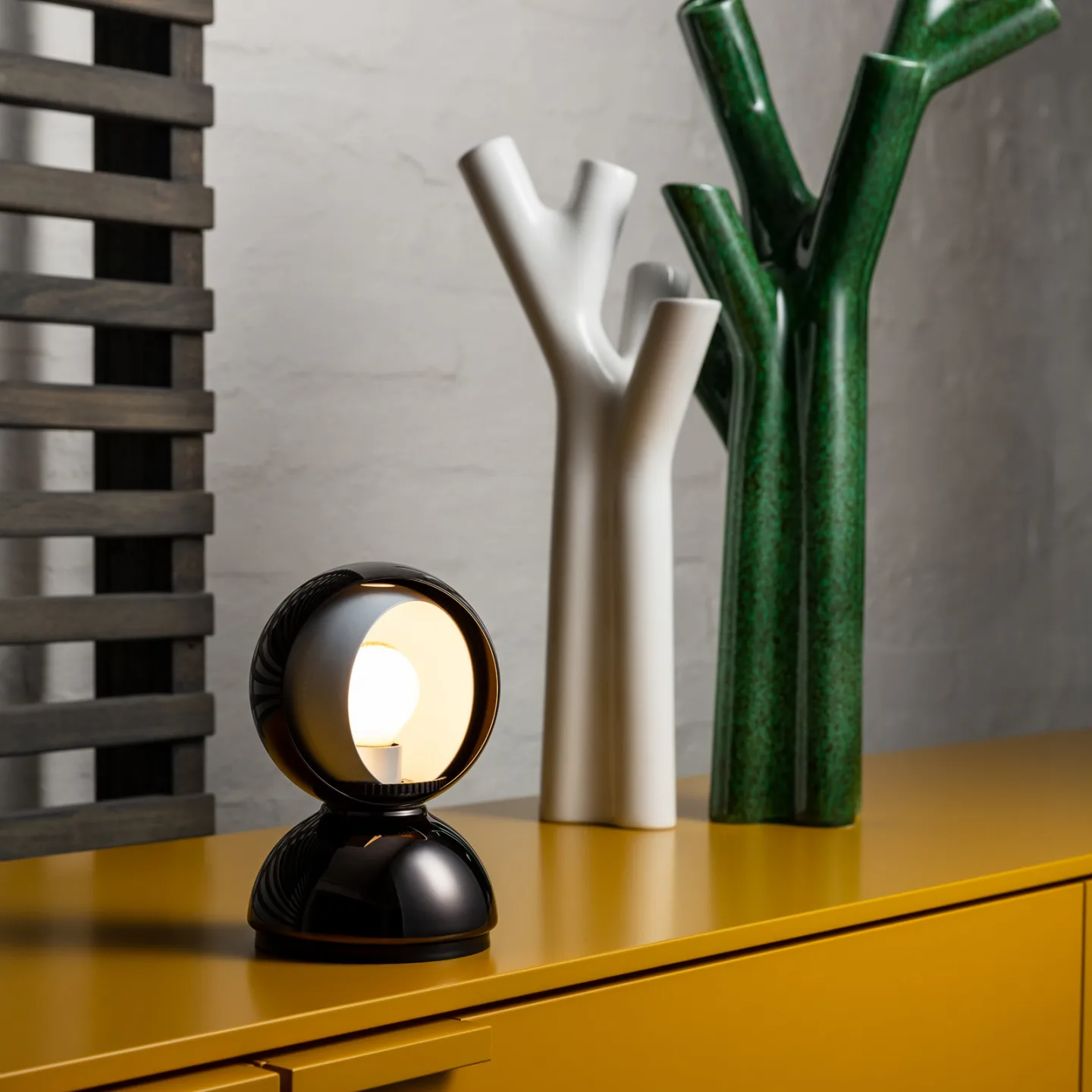Artemide Eclisse Tischleuchte Schwarz