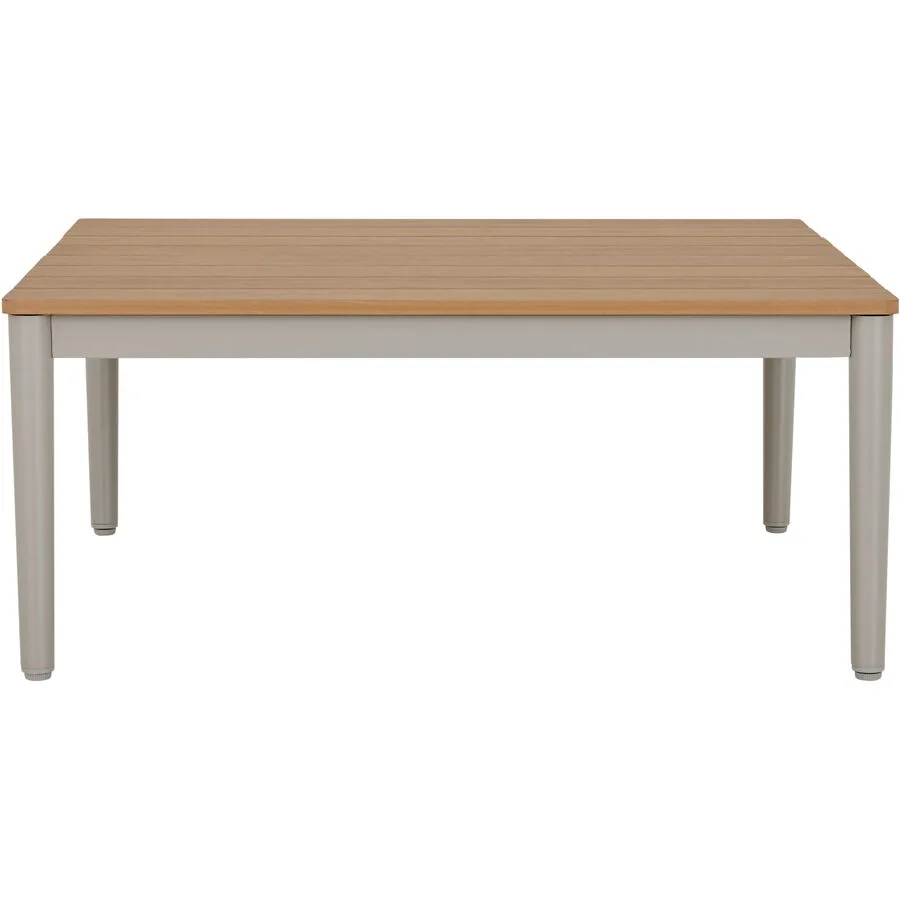 Loungetisch Florida hellgrau Aluminium