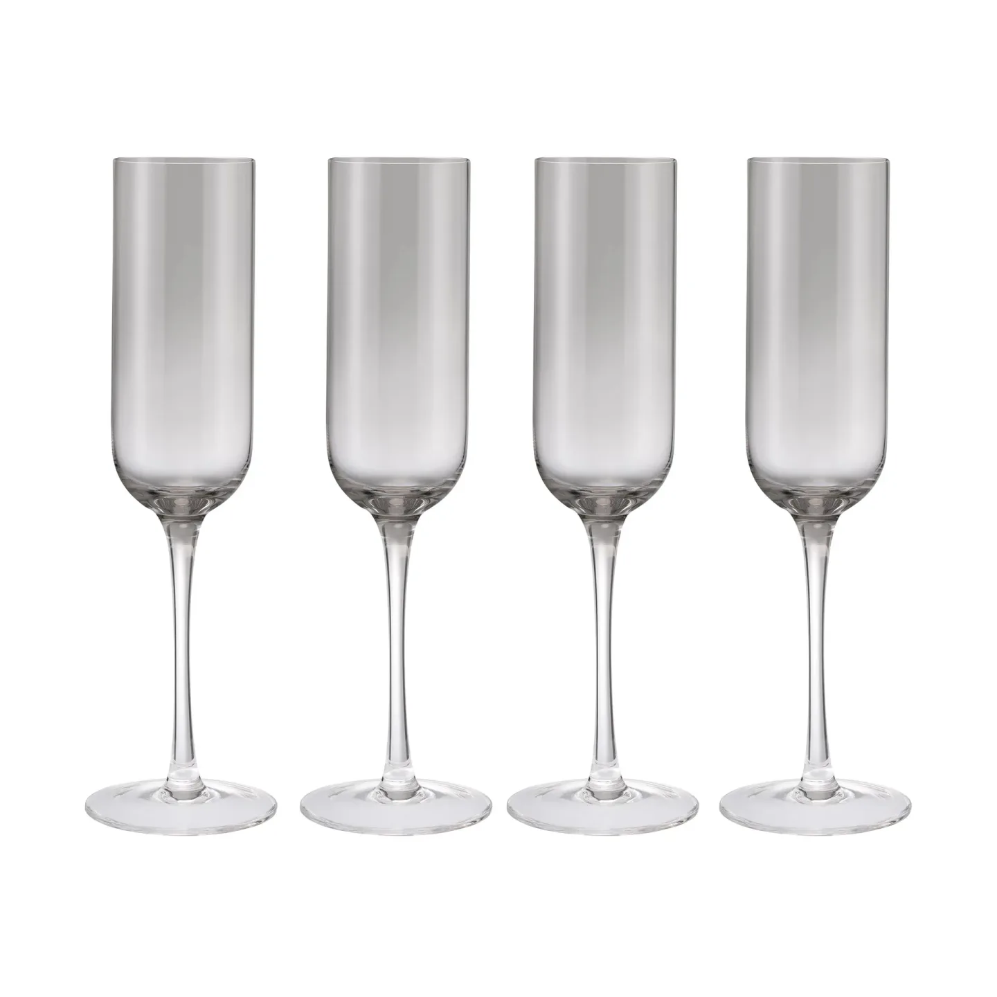 blomus Fuumi Champagnerglas 22 cl 4er-Pack Smoke-klar