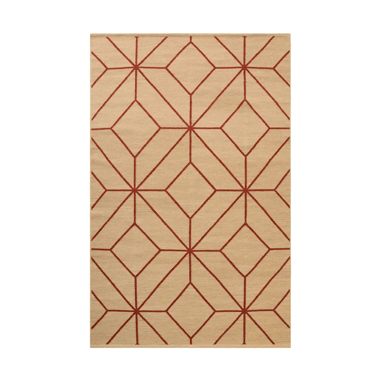 Chhatwal & Jonsson Ayur Teppich Beige-Rost, 320x230 cm