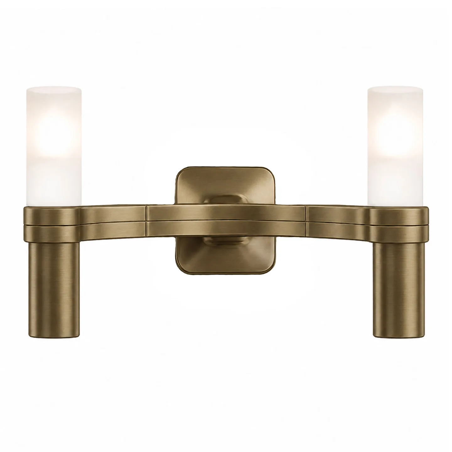Nemo Lighting - Crown 2 vägglampa guldpläterad - Vägglampor - Jehs + Laub - Guld - Glas/Metall