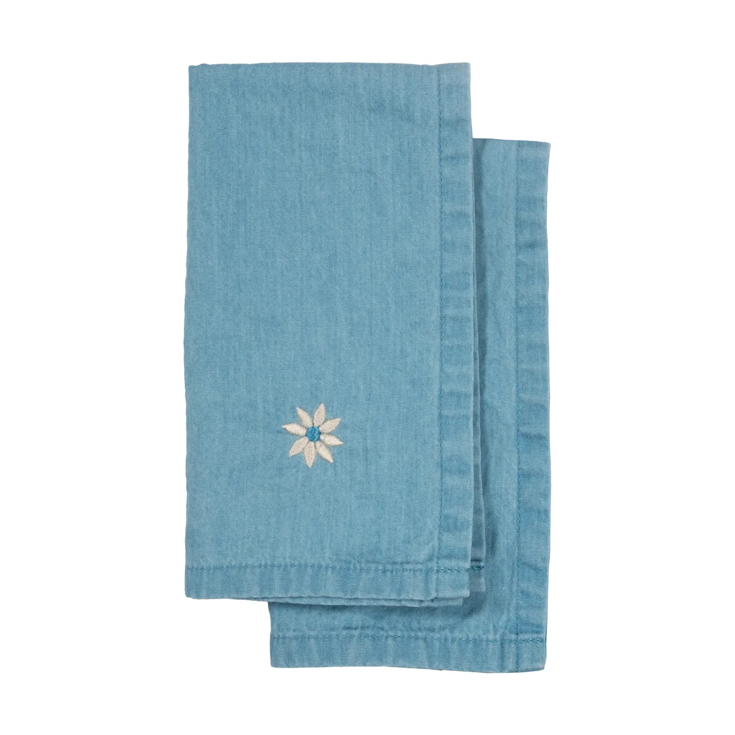 Sagaform Eden denim Küchentuch 50x70 cm 2er-Pack Blau