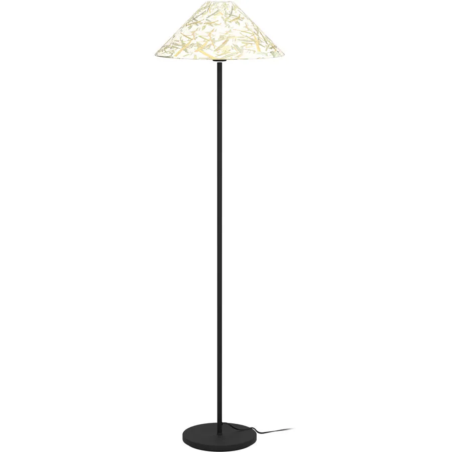 Eglo Stehlampe Oxpark Schwarz Stahl 146.5 cm
