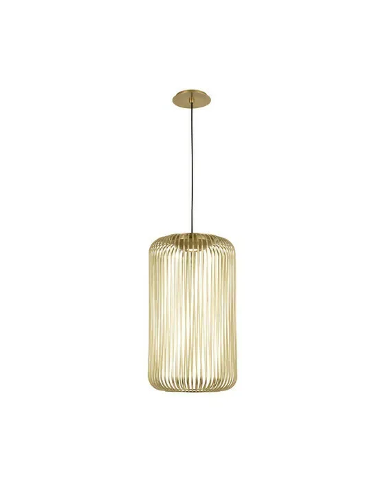 Kai 1 Pendant Natural Brass