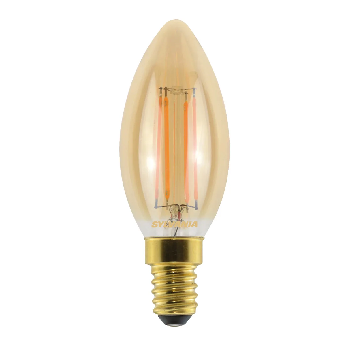 Kronljus LED ToLEDo Retro Gold 400lm 825 E14