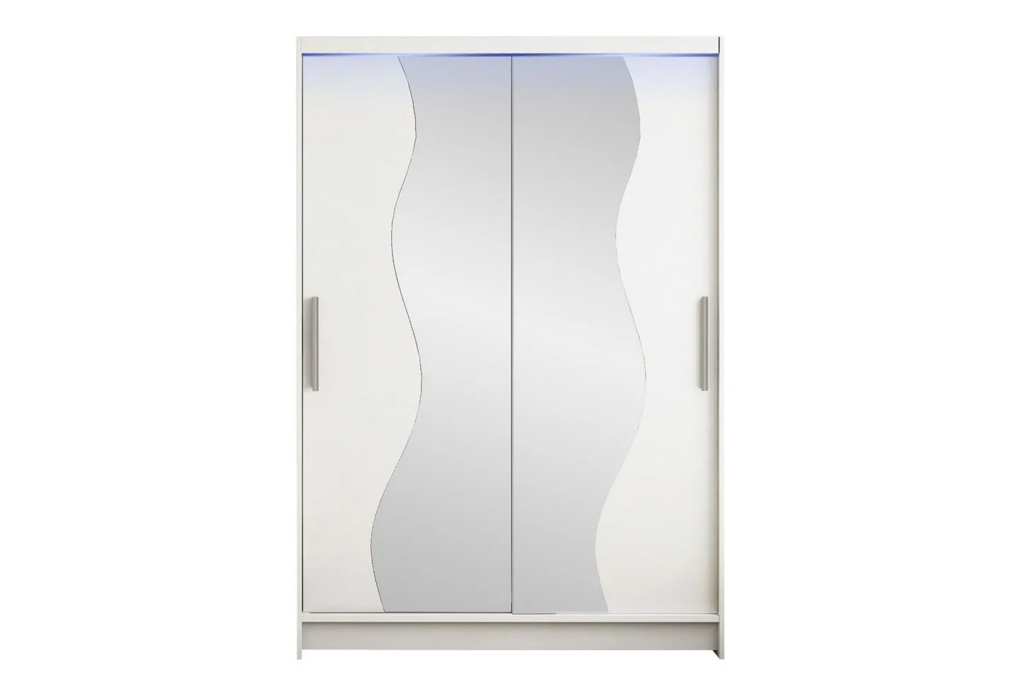Biscayne Garderob m. Spegel 120x200 cm - Vit