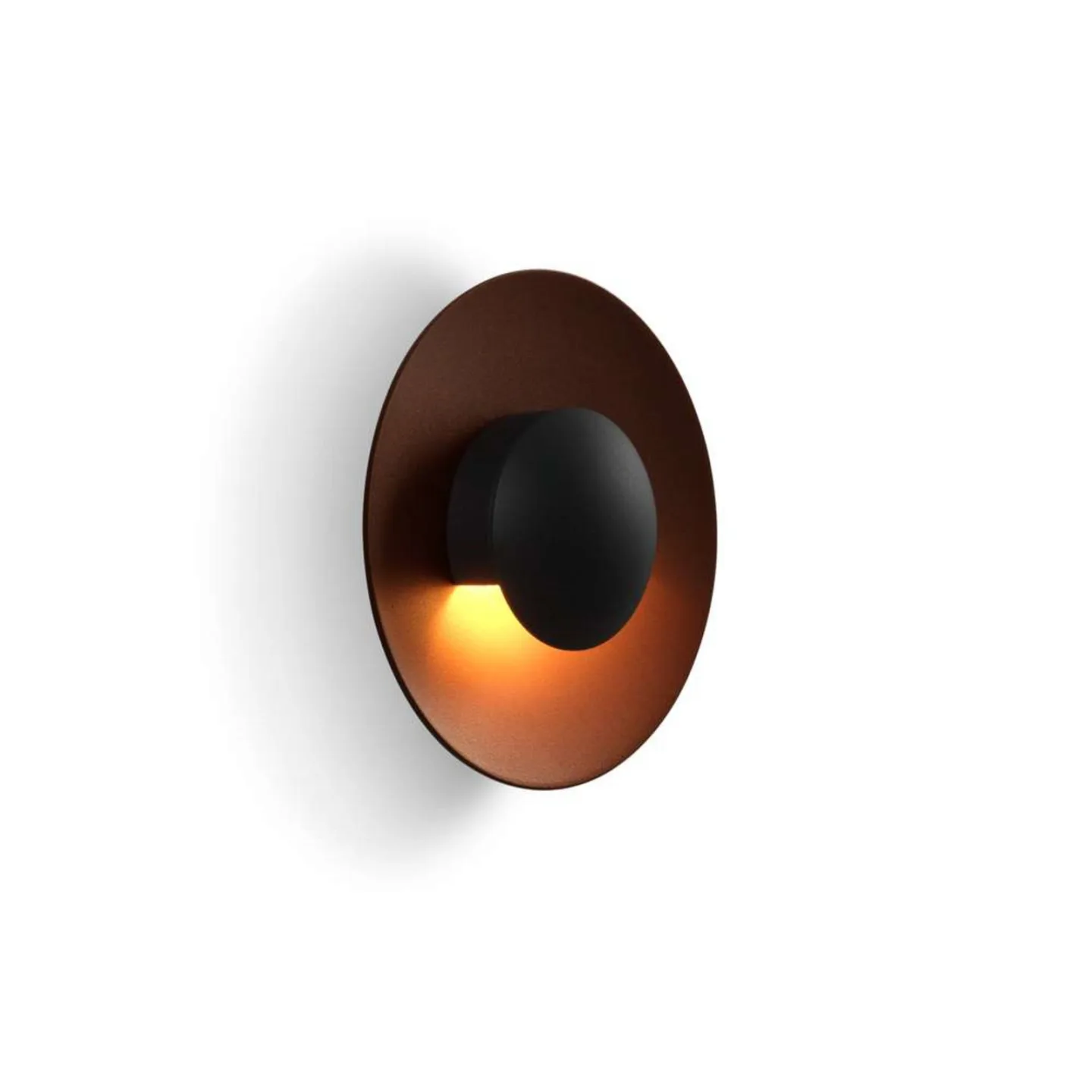 Ginger C42 Utendørs vegglampe Rust Texture - Marset - Terrasse - Aluminium