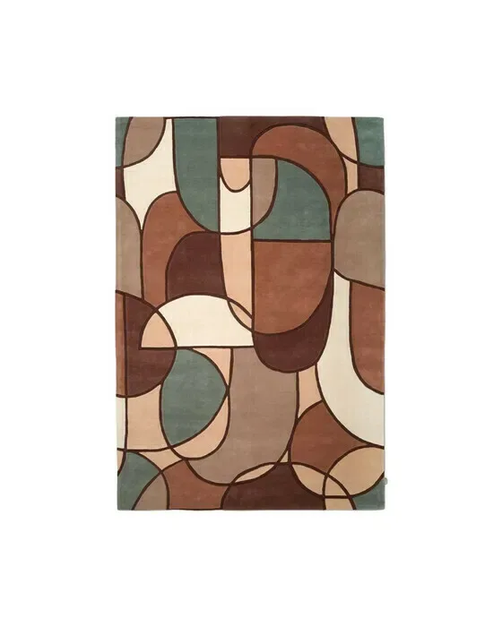 Modern Abstract tæppe multi pastell