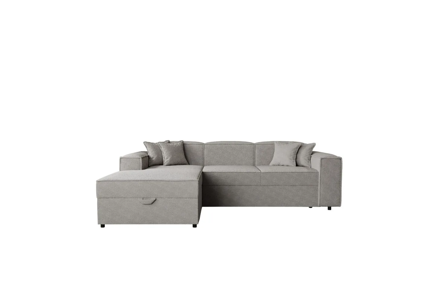 Bizantine Bäddsoffa m. Divan 3-sits - Grå