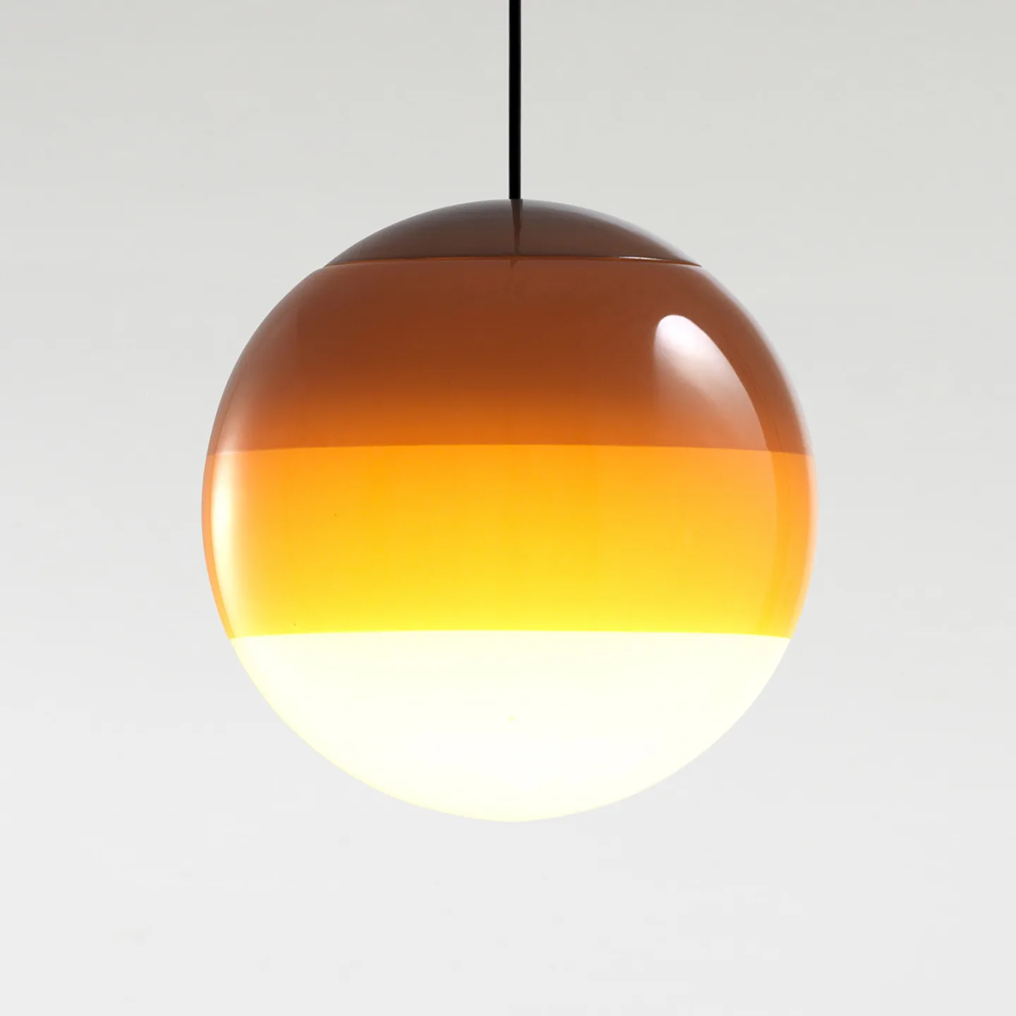 Dipping Light 13 Pendelleucte Amber - MARSET - Stue - Design - Glass - Kule