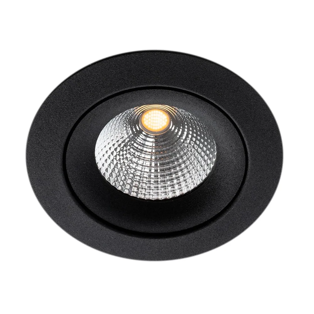 Takspot One360 Dim to Warm 1800-3000K IP44 36° Svart