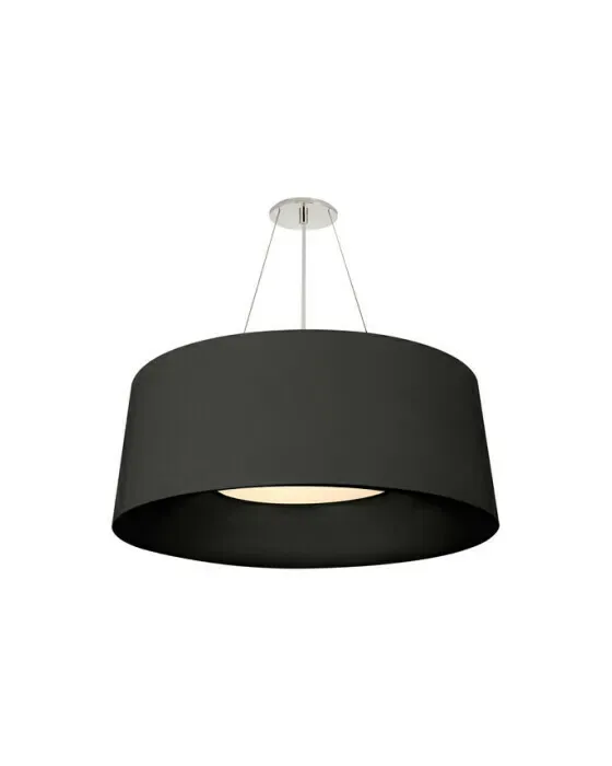 Halo Medium Hanging Shade Matte Black