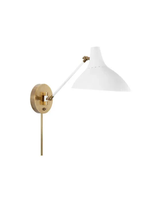 Charlton Wall Light White