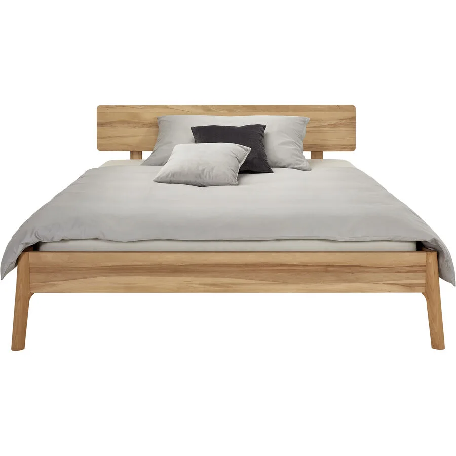 Bett Lund Natur Buche Massivholz 180 x 200 cm