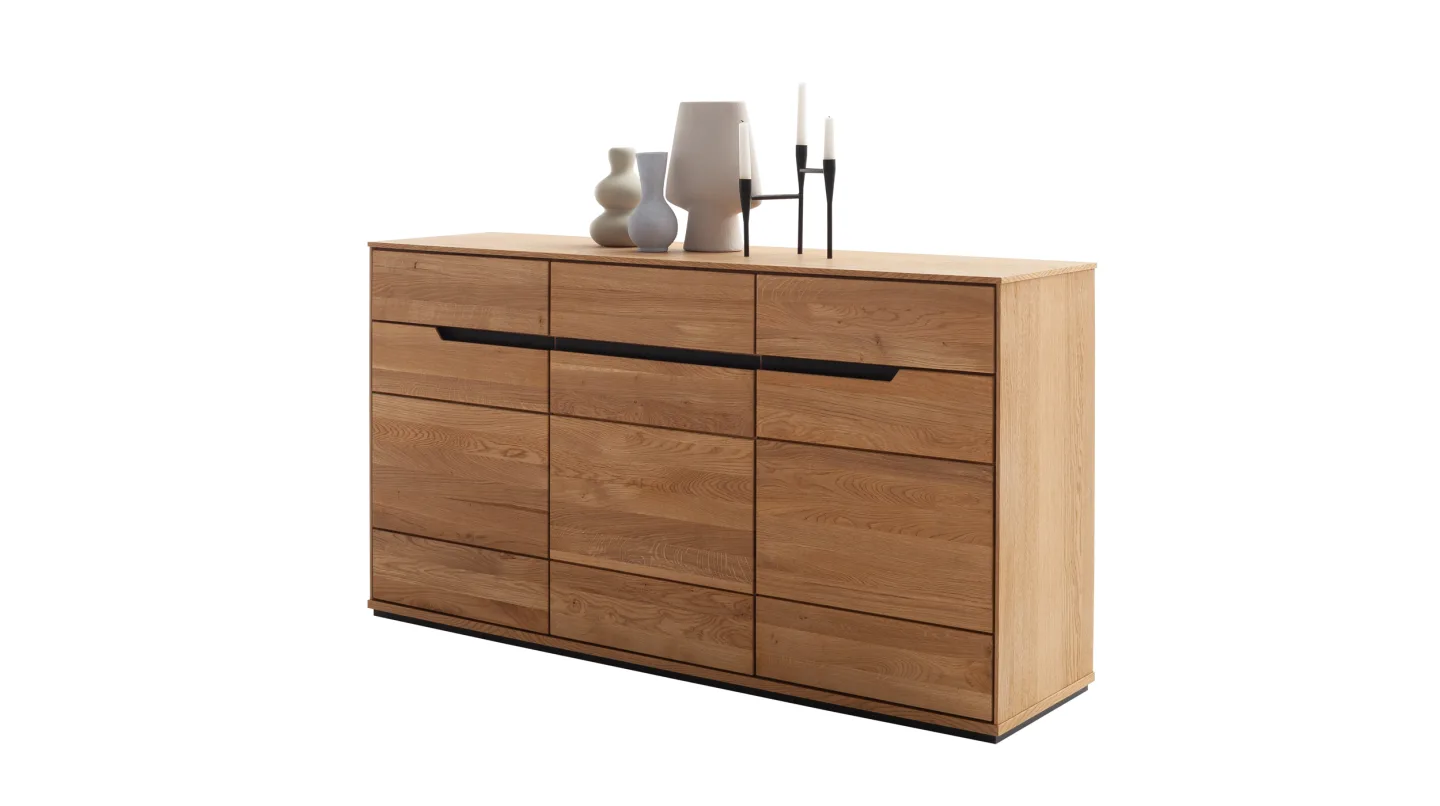 Sideboard Wildeiche geölt massiv 153 cm - ARAYA