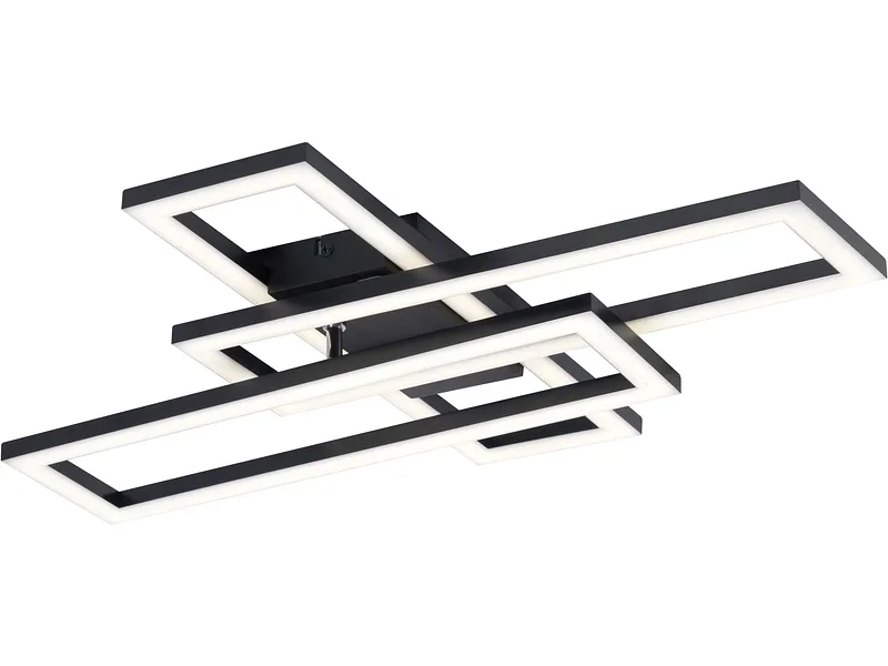 Deckenlampe LED CILLIAN 55cm 24W schwarz