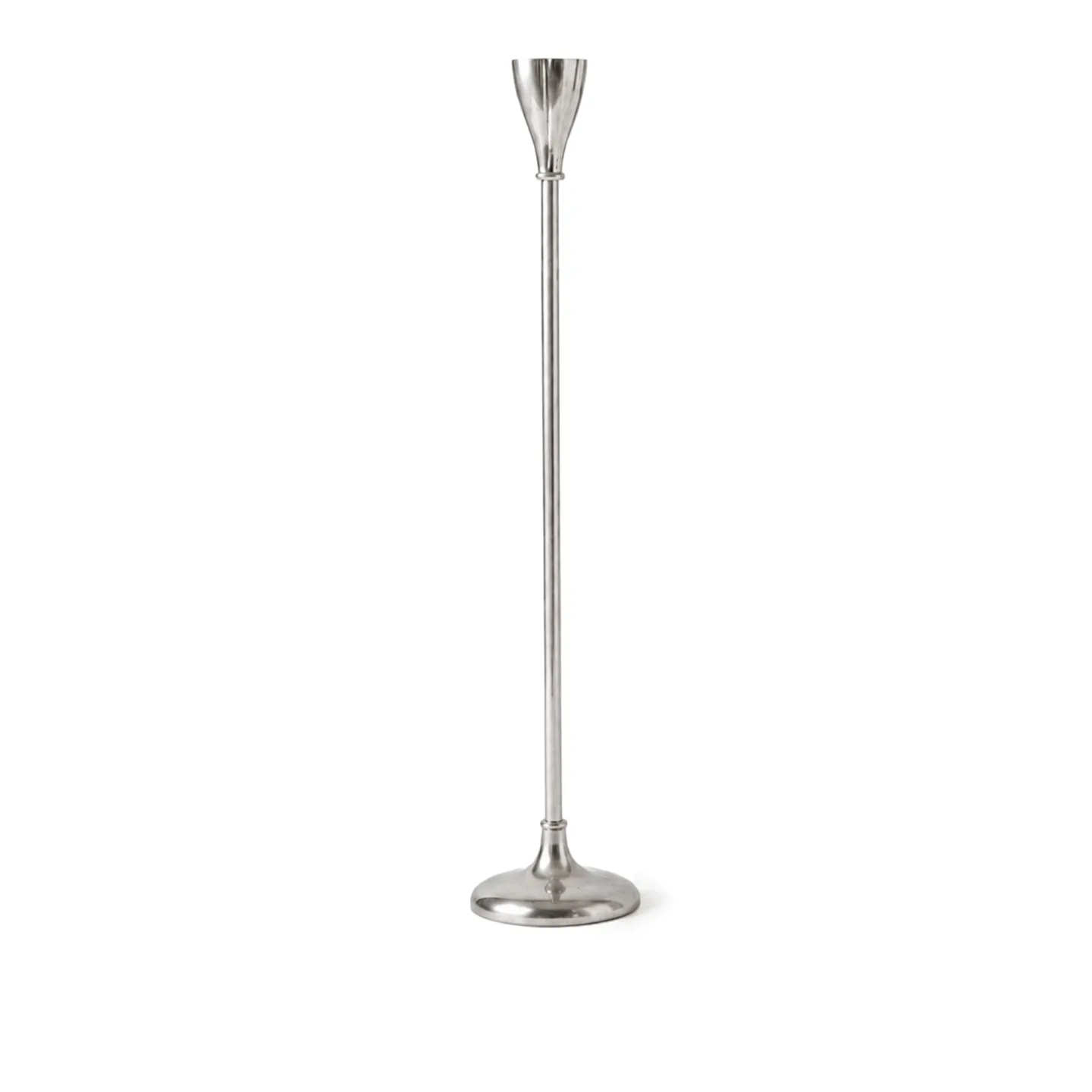Tinted Objects - Lupia ljusstake 35 cm tenn - Ljusstakar - Silver - Metall