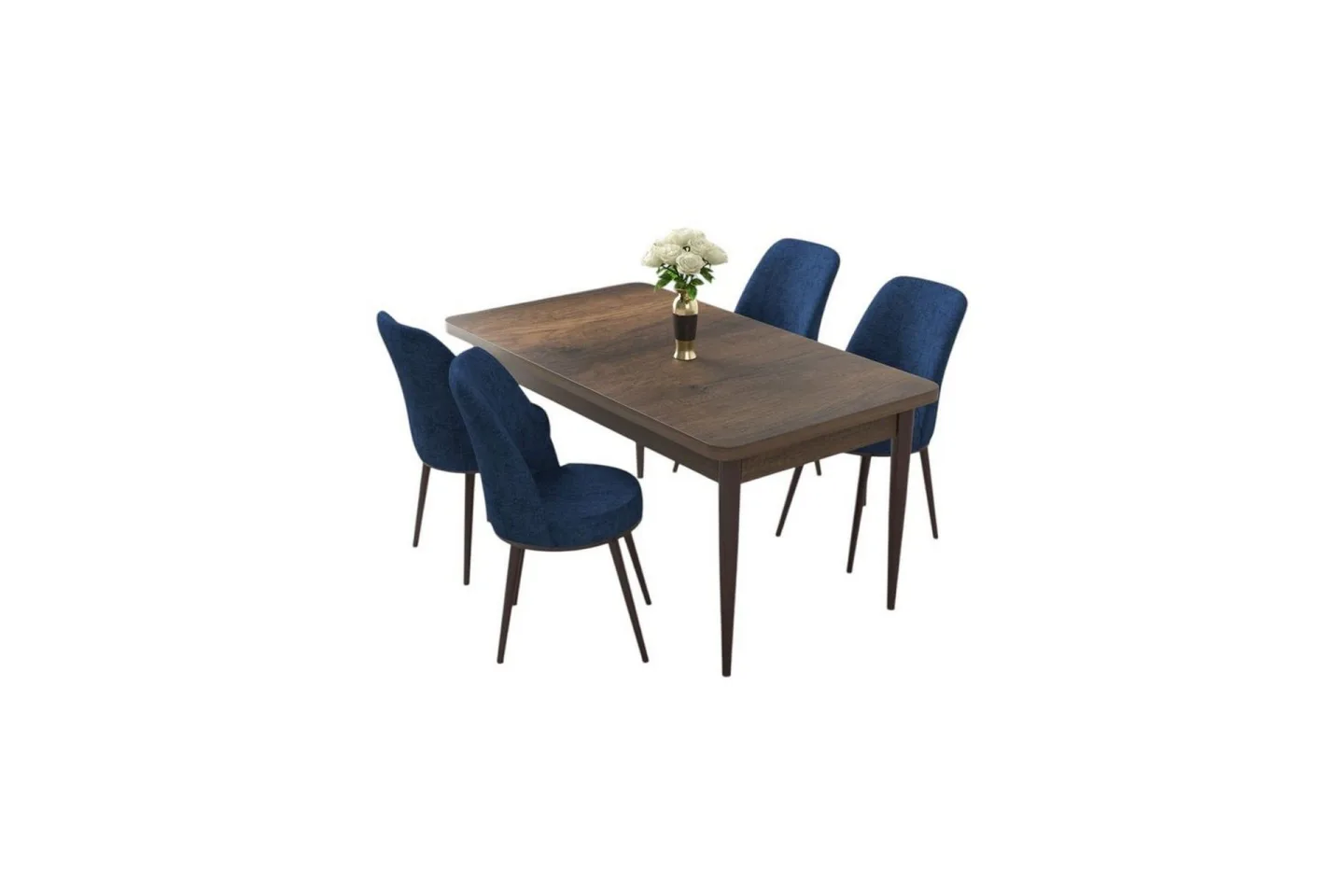 Sivaji Matgrupp 4-sits - Brun/Navy